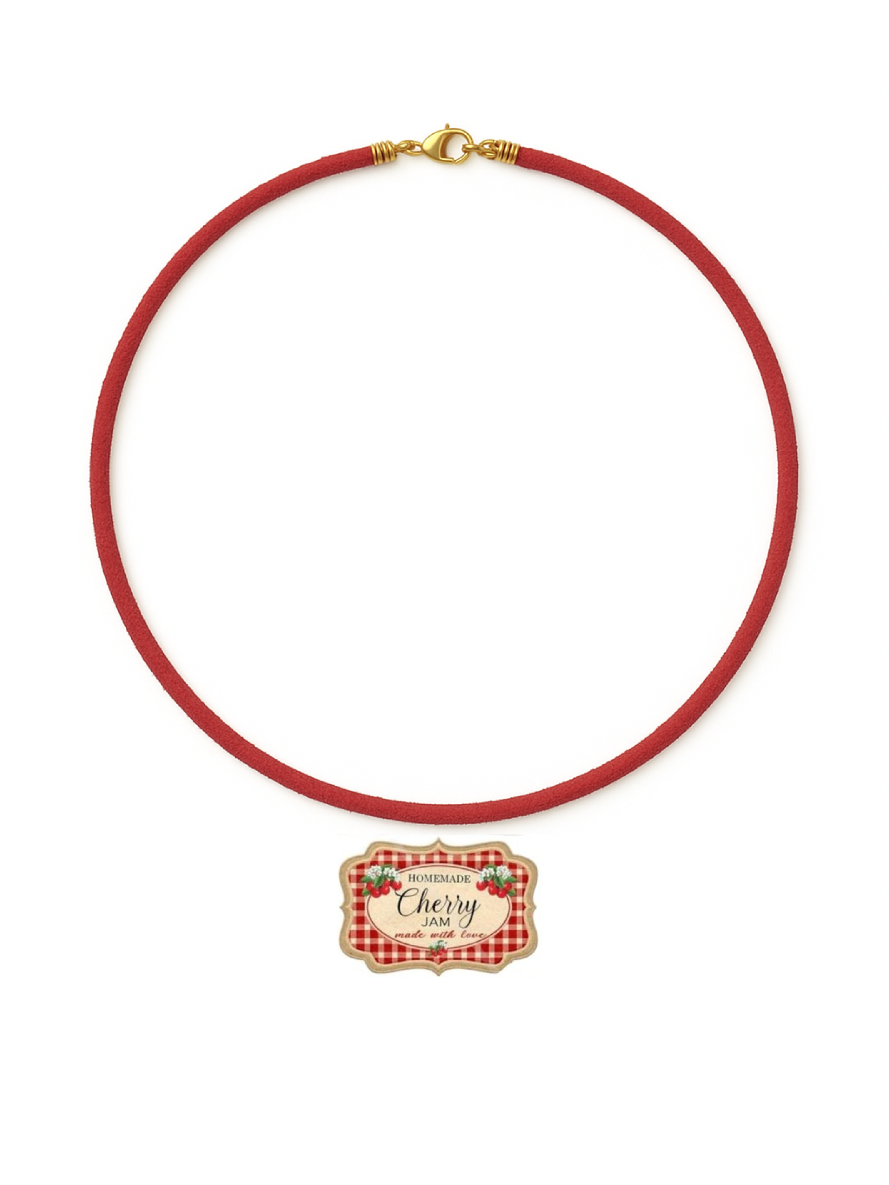 ARLIVI's | Gargantilla de Ante Cherry