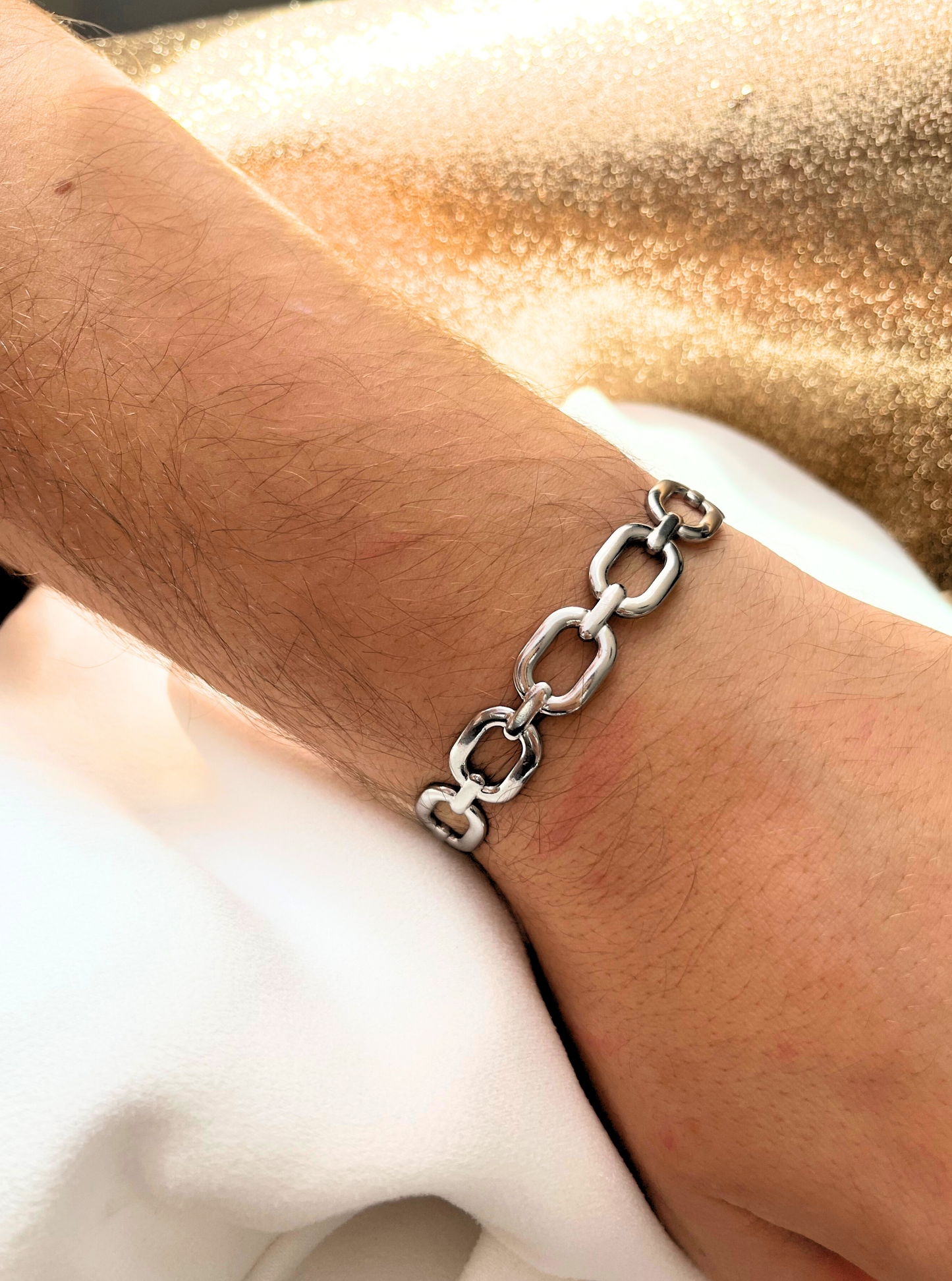 HIDNA | Brazalete plateado griego
