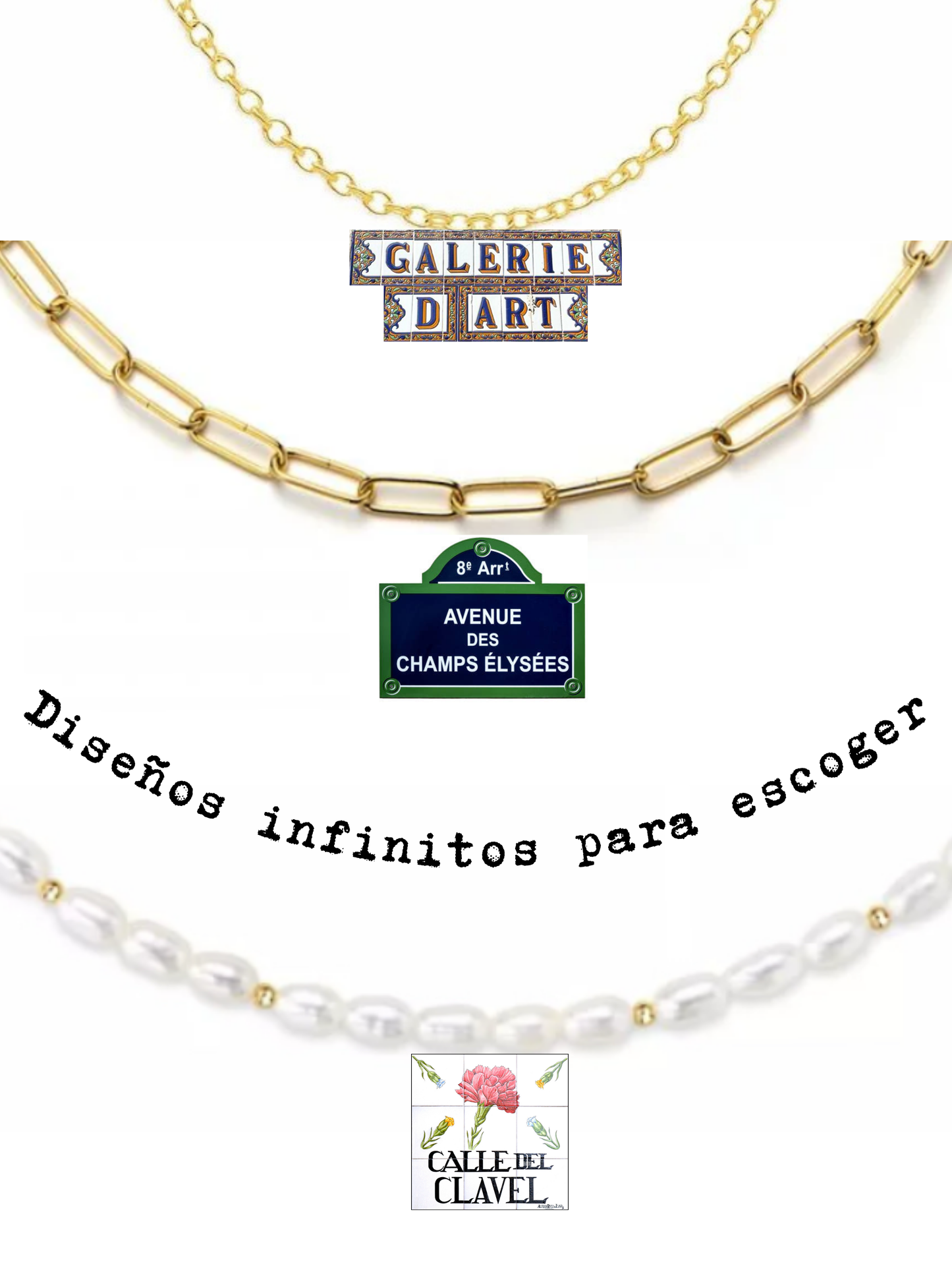 ARLIVI'S | Collar Carteles
