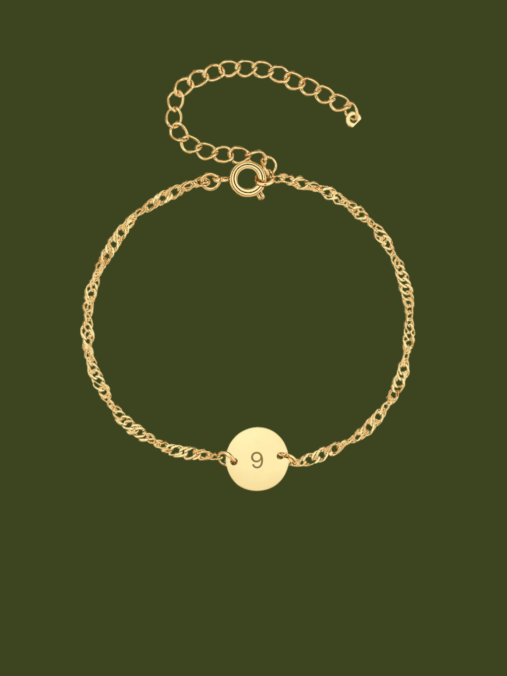 SIMONE ❀ | Pulsera Grabadas a mano