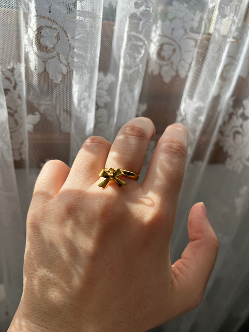 Anillo Coquette | Acero inoxidable