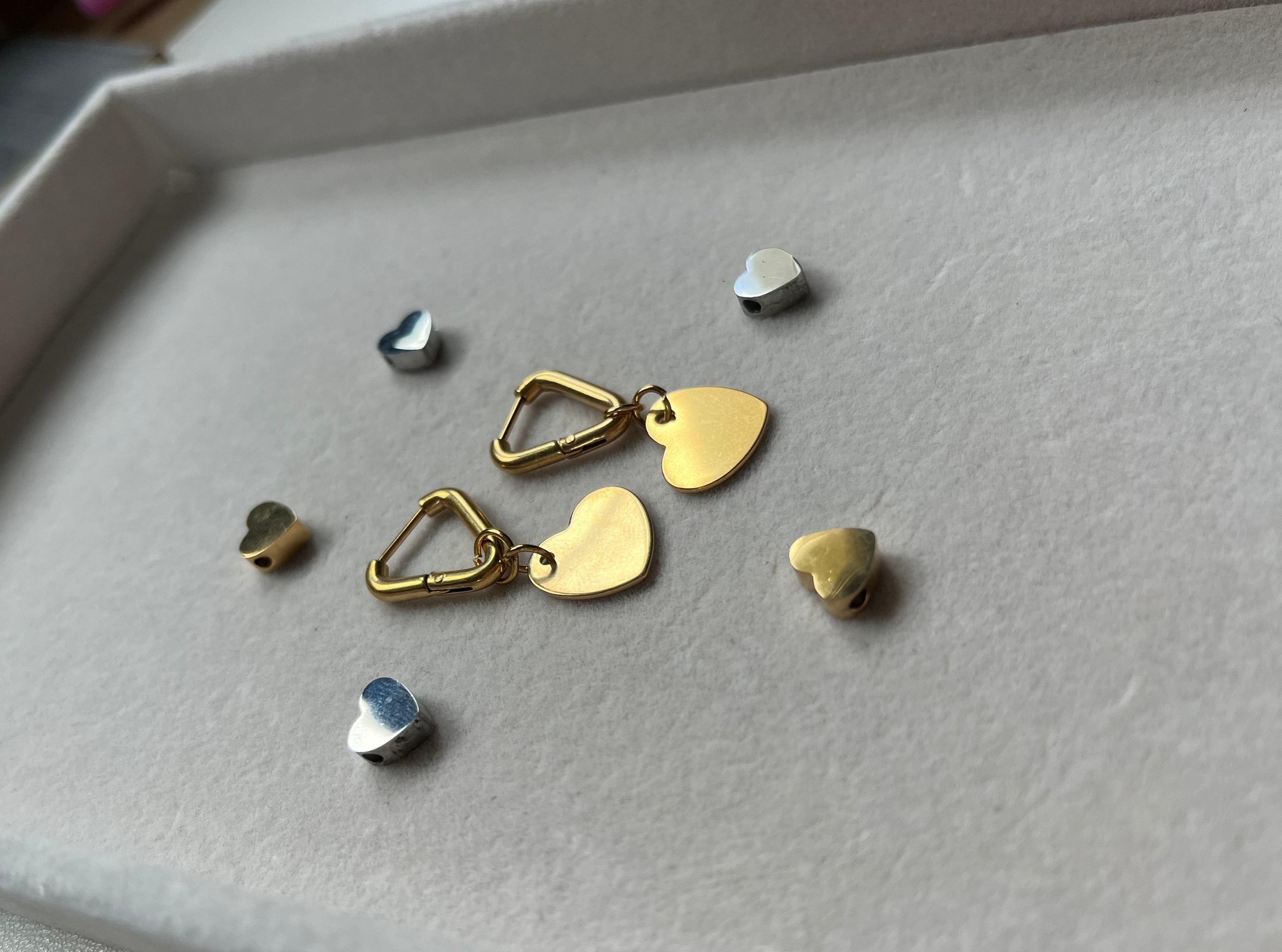 CARLIE | Pendientes Acero Inoxidable
