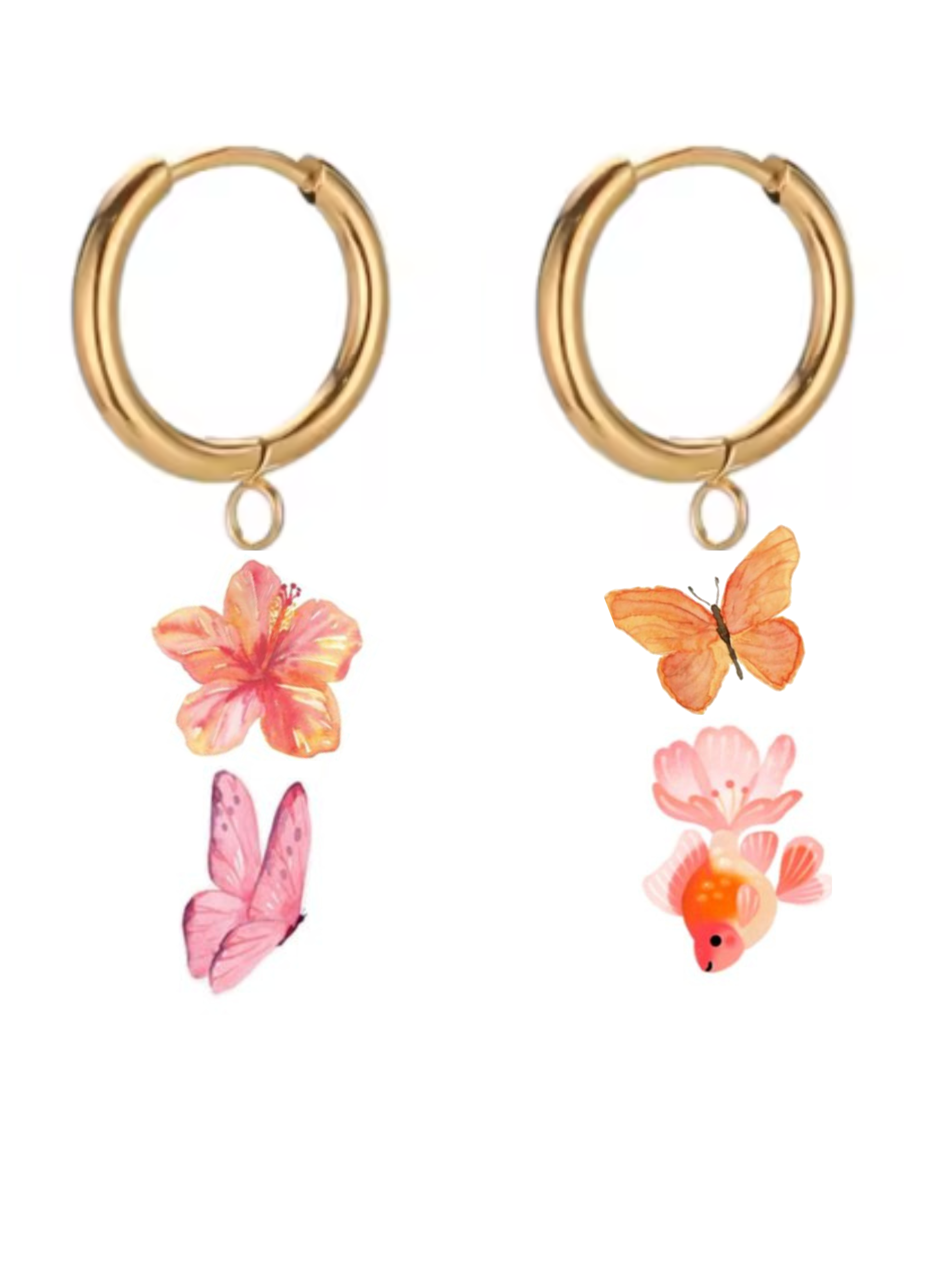 ARLIVI's | Pendientes Mari Naranja