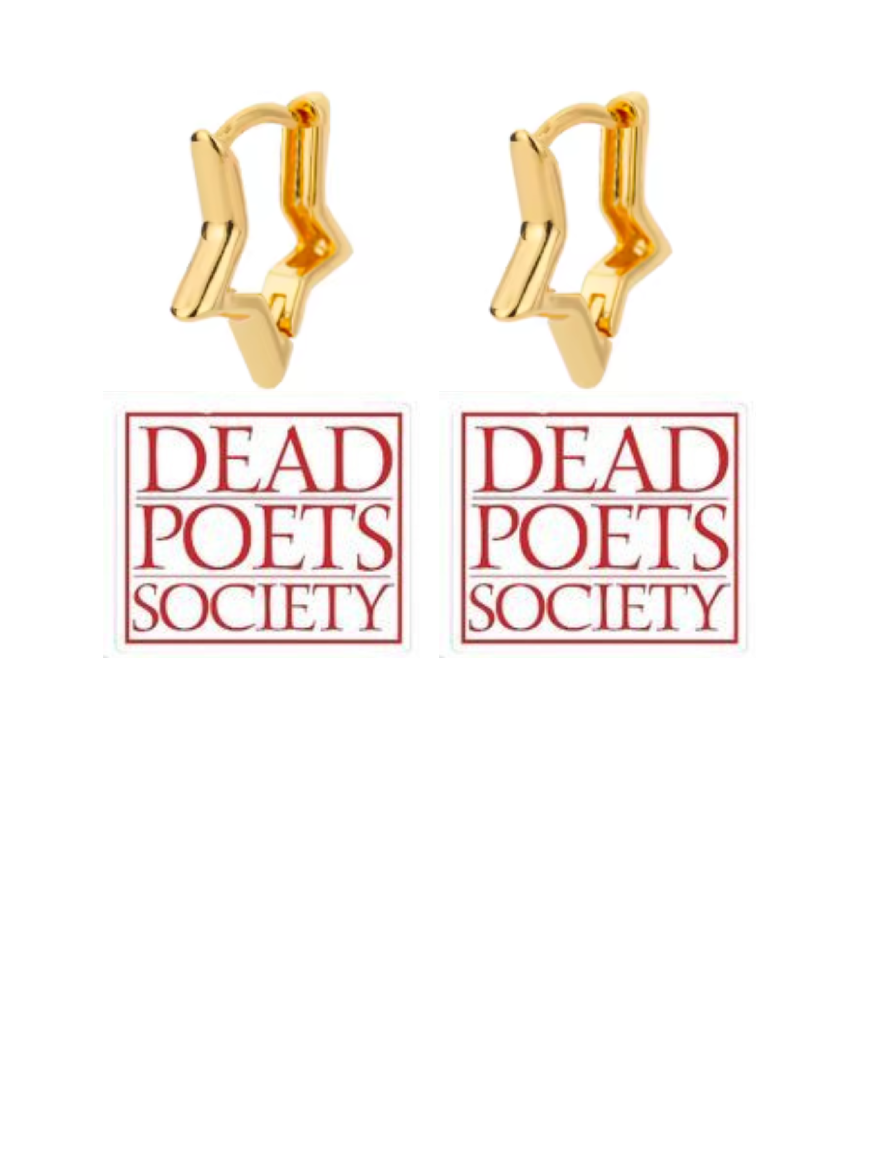 ARLIVI's | Pendientes Estrella Dead Poets Society