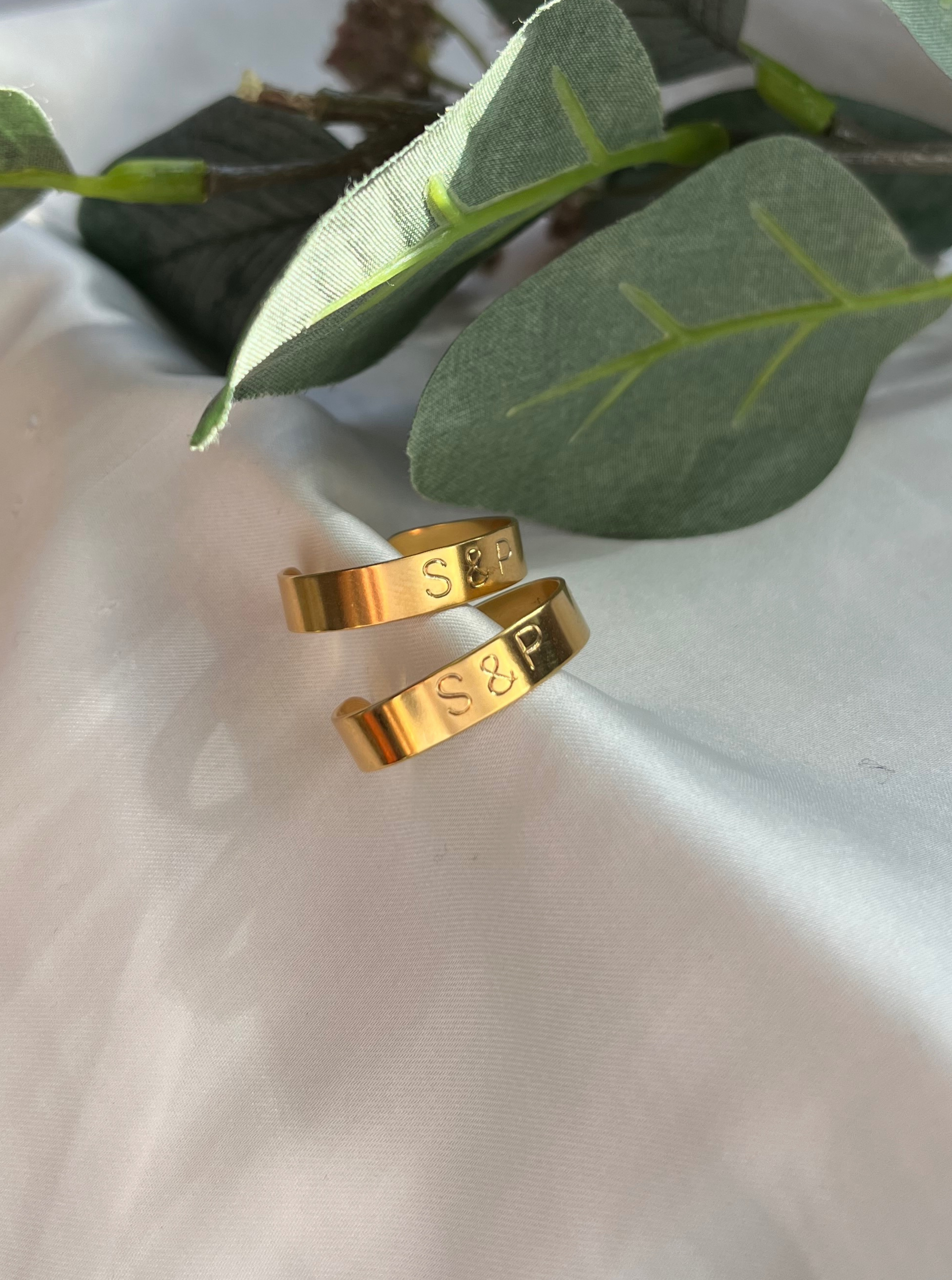 SOUL | Anillo Acero Inoxidable Grabado a Mano