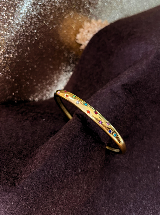 MALLO | Brazalete diamantitos de colores