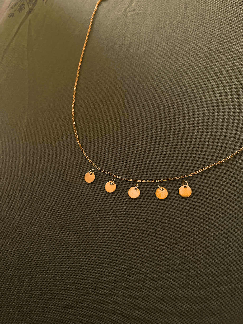 MARIE ❀ | Gargantilla Grabada a Mano