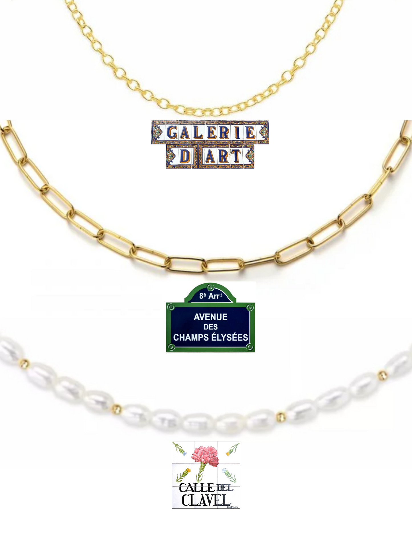 ARLIVI'S | Collar Carteles