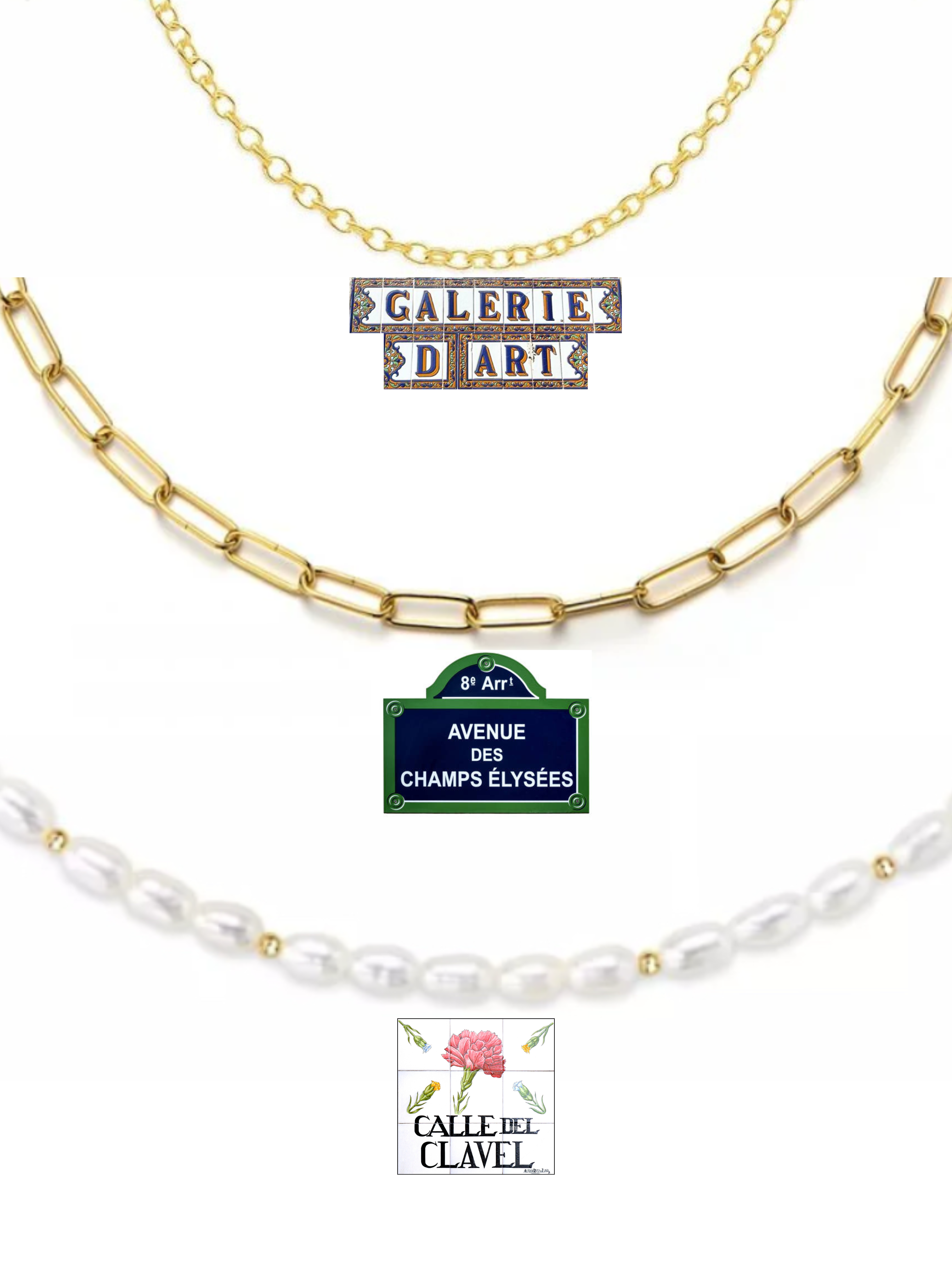 ARLIVI'S | Collar Carteles