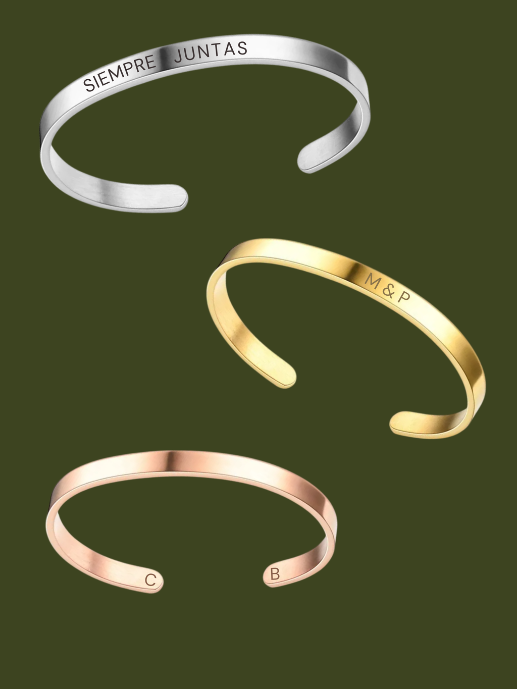 VARO | Brazalete Grabado a Mano