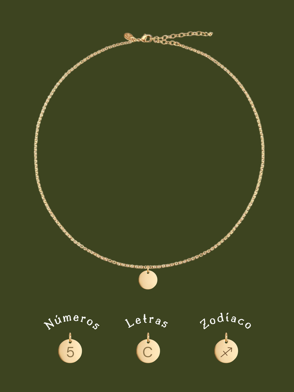 MARIE ❀ | Gargantilla Grabada a Mano