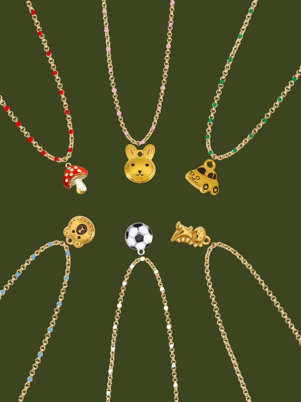 COLLAR INFANTIL | Grabado a mano