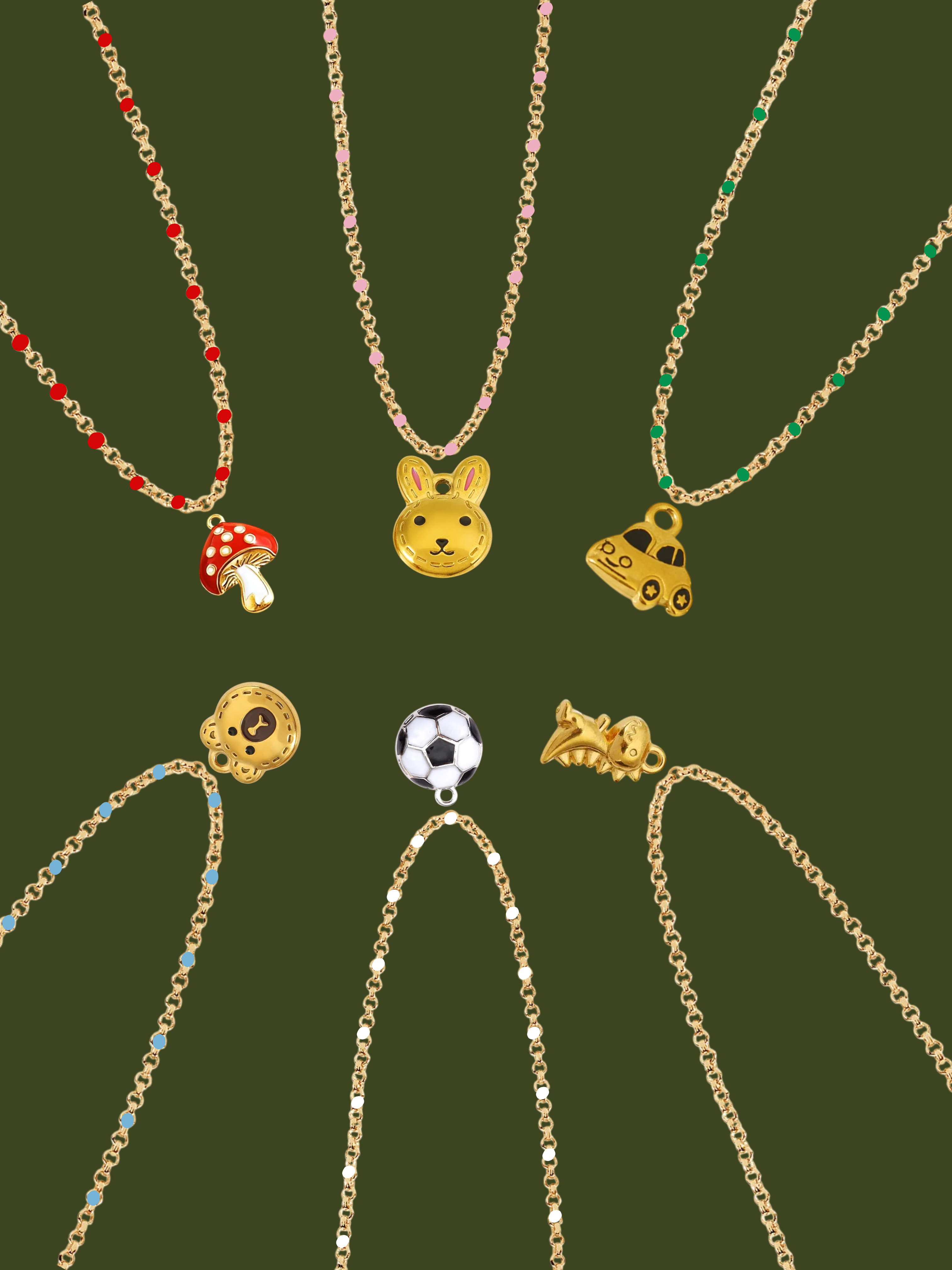 COLLAR INFANTIL | Grabado a mano