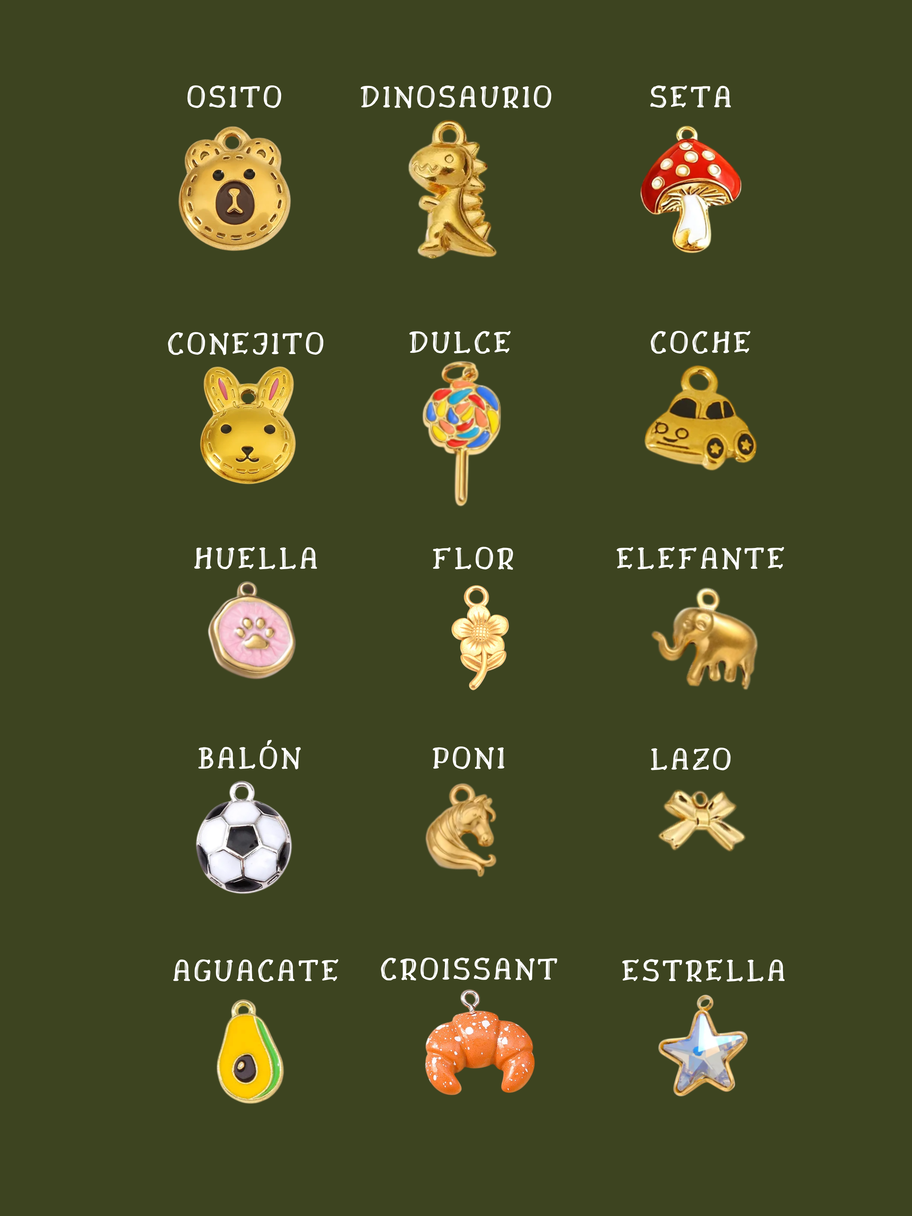 COLLAR INFANTIL | Grabado a mano