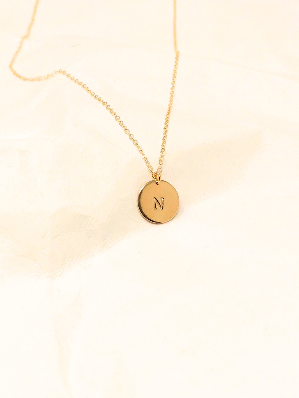 MARIE ❀ | Gargantilla Grabada a Mano