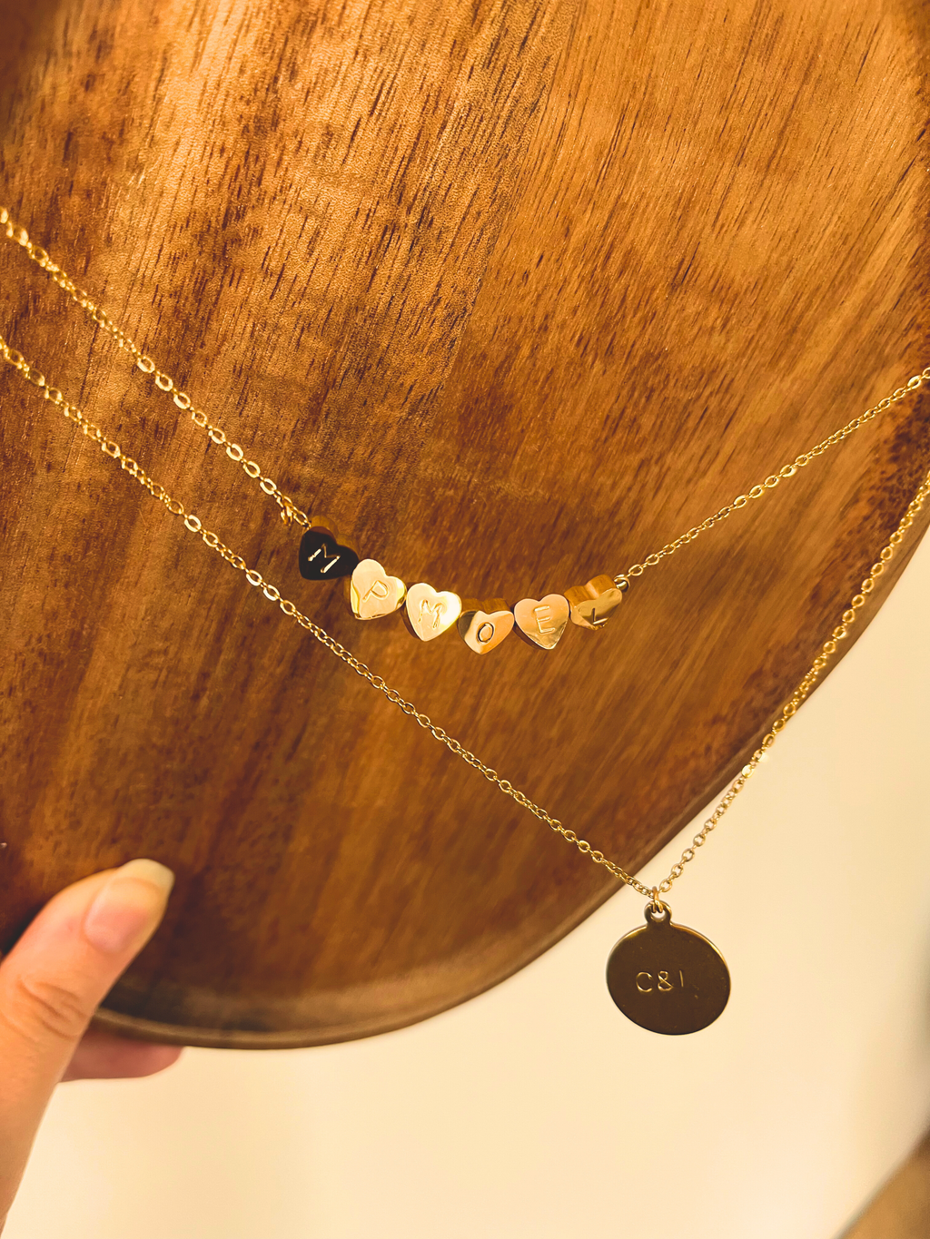 LELA | Collar Doble en Acero Inoxidable